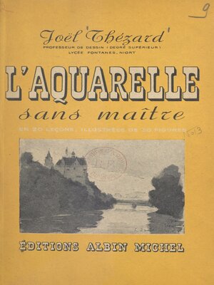 cover image of L'aquarelle sans maître